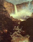 Frederick Edwin Church The Falls of Tequendama oil on canvas
